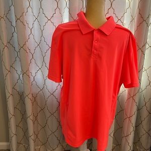 NWOT men’s 2X FILA golf polo. Pink.